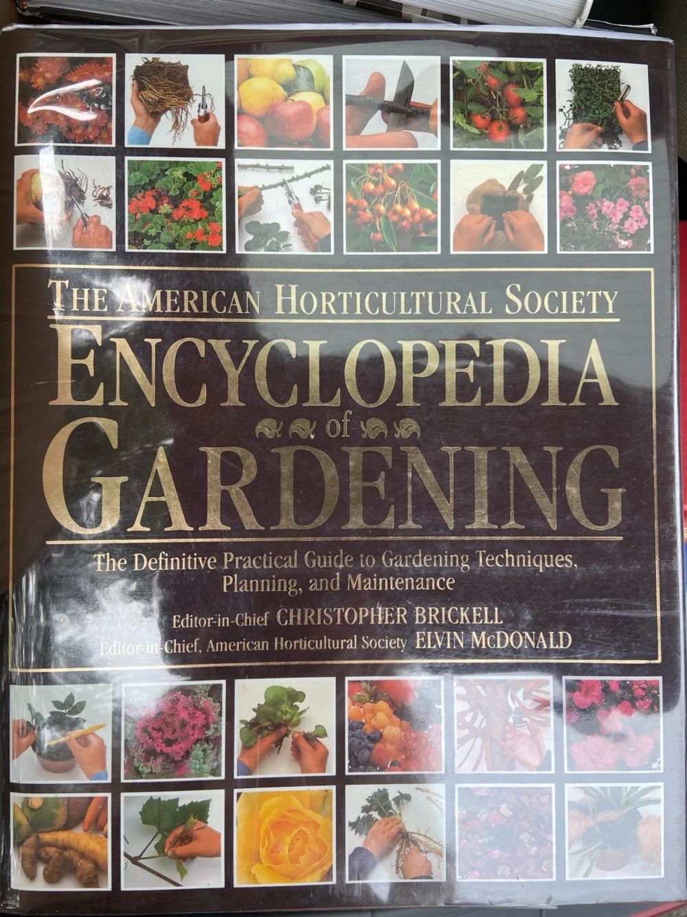 Gardening coffee table book floral garden plant plants flower flowers botanical
